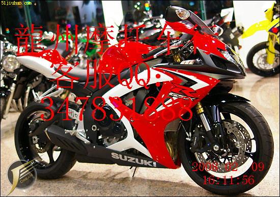 供应2008铃木GSX R600 摩托车高清图片